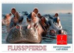 Flusspferde - Hippopotamus amphibius (Wandkalender 2026 DIN A3 quer), CALVENDO Monatskalender