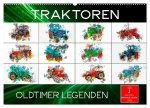 Traktoren Oldtimer Legenden (Wandkalender 2026 DIN A2 quer), CALVENDO Monatskalender