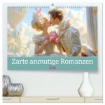 Zarte anmutige Romanzen (hochwertiger Premium Wandkalender 2026 DIN A2 quer), Kunstdruck in Hochglanz