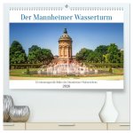 Der Mannheimer Wasserturm (hochwertiger Premium Wandkalender 2026 DIN A2 quer), Kunstdruck in Hochglanz