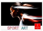 Sport Art (Wandkalender 2026 DIN A4 quer), CALVENDO Monatskalender