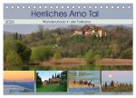 Herrliches Arno Tal - Wanderurlaub in der Toskana (Tischkalender 2026 DIN A5 quer), CALVENDO Monatskalender