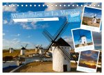 Windmühlen in La Mancha (Tischkalender 2026 DIN A5 quer), CALVENDO Monatskalender