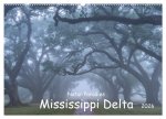 Natur Paradies Mississippi Delta (Wandkalender 2026 DIN A2 quer), CALVENDO Monatskalender