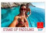 Stand up paddling - SUP (Tischkalender 2026 DIN A5 quer), CALVENDO Monatskalender