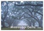 Natur Paradies Mississippi Delta (Wandkalender 2026 DIN A4 quer), CALVENDO Monatskalender