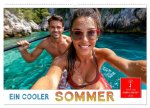 Ein cooler Sommer (Wandkalender 2026 DIN A2 quer), CALVENDO Monatskalender