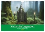 Keltische Legenden - Die kleinen Wesen der Natur (Wandkalender 2026 DIN A4 quer), CALVENDO Monatskalender