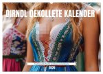 Dirndl Dekollete Kalender - Traditionelle Tracht und bayerische Brüste (Wandkalender 2026 DIN A2 quer), CALVENDO Monatskalender