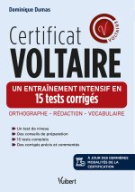 Certificat Voltaire - 20 tests corrigés + 5 tests offerts en ligne