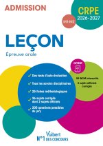 CRPE 2026-2027 - Leçon - Epreuve orale (M1 et M2)