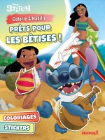Disney Stitch - Colorie & Habille - Prêts pour les bêtises !