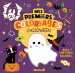 Mes premiers coloriages avec contours colorés - Halloween