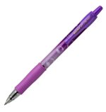 Pilot. Długopis żelowy G2 Bubble. Fioletowy. Wkład niebieski