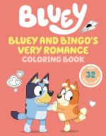 BLUEY & BINGOS VERY ROMANCE COLORING BK