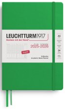 Academic Week Planner 2026 Medium (A5) 18 Months Spring Leaf