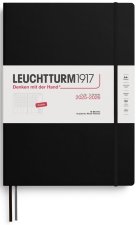 Academic Week Planner 2026 Master (A4+) 18 Months Black