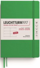Weekly Planner 2026 Medium (A5) 18 Months Spring Leaf