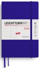 Weekly Planner 2026 Paperback (B6+) Ink