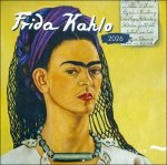 Kalendář 2026 poznámkový: Frida Kahlo, 30 x 30 cm