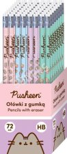 Display Ołówek z gumką HB Pusheen 72 szt.
