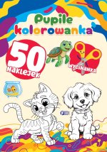 Pupile. Kolorowanka