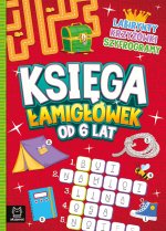 Księga łamigłówek od 6 lat. Labirynty, krzyżówki, szyfrogramy