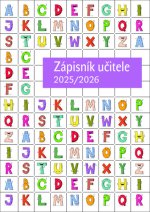 Zápisník učitele A4 2025/2026