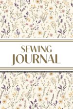 Sewing Journal (Wildflowers on Cream Background )