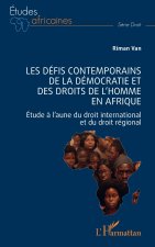Les défis contemporains de la démocratie et des droits de l'homme en Afrique