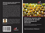 Efficienza tecnica nella produzione di cereali della divisione di Amravati