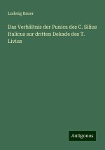 Das Verhältnis der Punica des C. Silius Italicus sur dritten Dekade des T. Livius