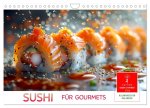 Sushi für Gourmets (Wandkalender 2026 DIN A4 quer), CALVENDO Monatskalender