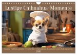 Lustige Chihuahua-Momente (Wandkalender 2026 DIN A4 quer), CALVENDO Monatskalender