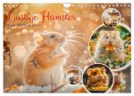 Lustige Hamster (Wandkalender 2026 DIN A4 quer), CALVENDO Monatskalender