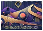 Objektharmonien (Wandkalender 2026 DIN A4 quer), CALVENDO Monatskalender