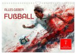 Fußball - alles geben (Wandkalender 2026 DIN A4 quer), CALVENDO Monatskalender