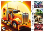 Faszination Truck: KI-Designs von Lack und Leistung (Wandkalender 2026 DIN A4 quer), CALVENDO Monatskalender
