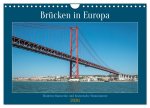 Brücken in Europa (Wandkalender 2026 DIN A4 quer), CALVENDO Monatskalender