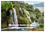 Wasserzauber Bosnien-Herzegowina (Tischkalender 2026 DIN A5 quer), CALVENDO Monatskalender
