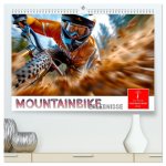 Mountainbike Erlebnisse (hochwertiger Premium Wandkalender 2026 DIN A2 quer), Kunstdruck in Hochglanz