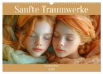 Sanfte Traumwerke - Traumwelten (Wandkalender 2026 DIN A3 quer), CALVENDO Monatskalender