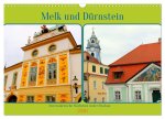 Melk und Dürnstein, zwei malerische Städtchen in der Wachau (Wandkalender 2026 DIN A3 quer), CALVENDO Monatskalender