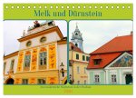 Melk und Dürnstein, zwei malerische Städtchen in der Wachau (Tischkalender 2026 DIN A5 quer), CALVENDO Monatskalender
