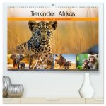 Tierkinder Afrikas - Entdecke ihre zauberhafte Welt (hochwertiger Premium Wandkalender 2026 DIN A2 quer), Kunstdruck in Hochglanz