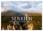 Serbien - Mosaikstein des Balkans (Tischkalender 2026 DIN A5 quer), CALVENDO Monatskalender