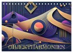 Objektharmonien (Tischkalender 2026 DIN A5 quer), CALVENDO Monatskalender