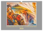 Expressionistische Landschaften (Wandkalender 2026 DIN A3 quer), CALVENDO Monatskalender