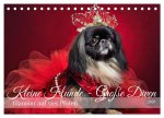 Kleine Hunde - Große Diven (Tischkalender 2026 DIN A5 quer), CALVENDO Monatskalender