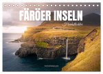 FÄRÖER INSELN - Herbstlichter (Tischkalender 2026 DIN A5 quer), CALVENDO Monatskalender